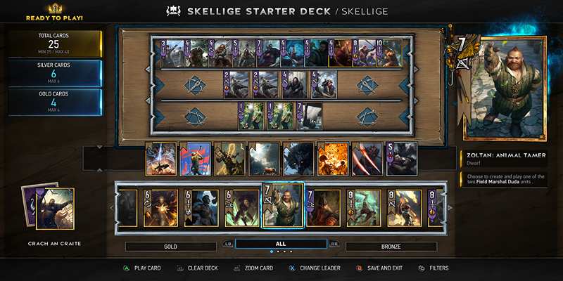 Giới thiệu game thẻ bài DK8 đặc sắc Gwent