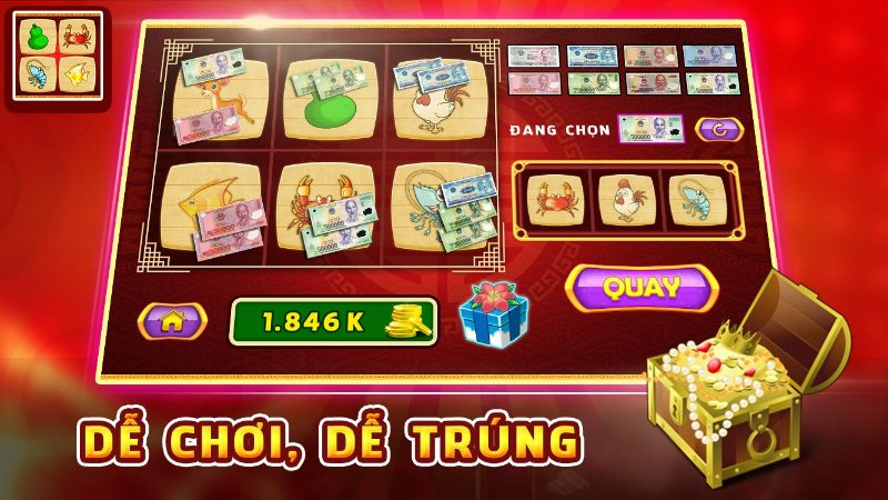 Game bầu cua được nhiều người chơi tham gia